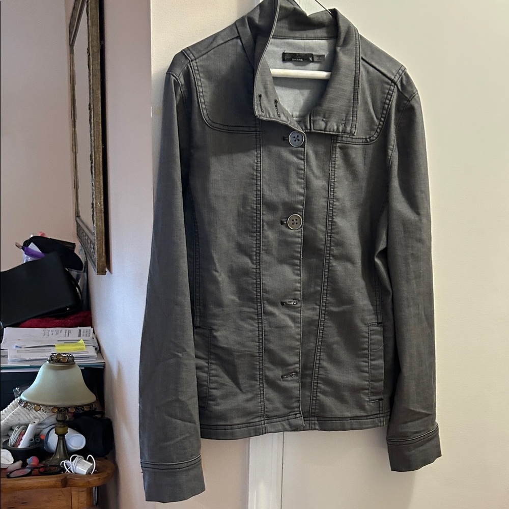 Prana Charcoal Jean Jacket